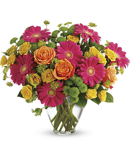 Multi-Colored | Mixed Bouquets | End Of The Rainbow Bouquet | Same Day Flower Delivery by Teleflora