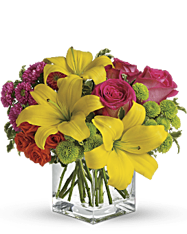 Multi-Colored, Mixed Bouquets, Sunsplash,  Flower Delivery By Teleflora