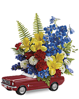 Teleflora's '65 Ford Mustang Bouquet Bouquet