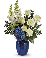 Ocean Devotion Blue Flowers
