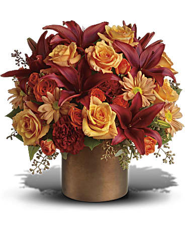 Autumn on sale flower arrangements