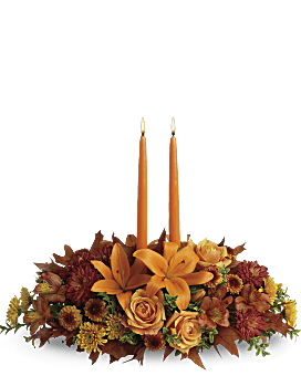 Family Gathering Centerpiece Flower Arrangement