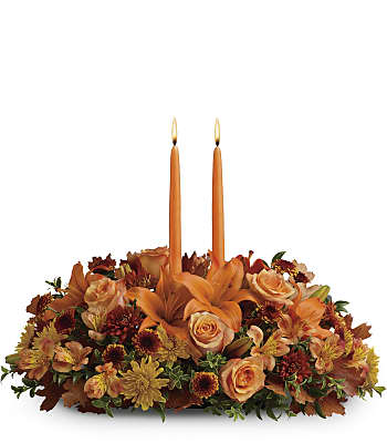 Family Gathering Centerpiece Flowers