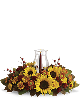 Sunflower Centerpiece Flower Arrangement