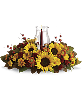 Sunflower Centerpiece Flower Arrangement