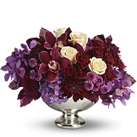 Arrangement floral dans un pot Luxuriant et ravissant de Teleflora