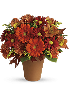 Orange , Mixed Bouquets , Golden Glow , Same Day Flower Delivery By Teleflora