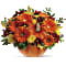 Teleflora's Country Pumpkin Flower Arrangement