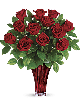 Red , Roses , Legendary Love Bouquet , Same Day Flower Delivery By Teleflora