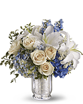 Bouquet de centre de table Océanique de Teleflora