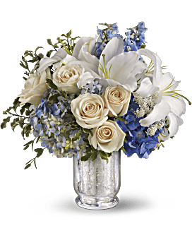 Teleflora's Seaside Centerpiece Bouquet