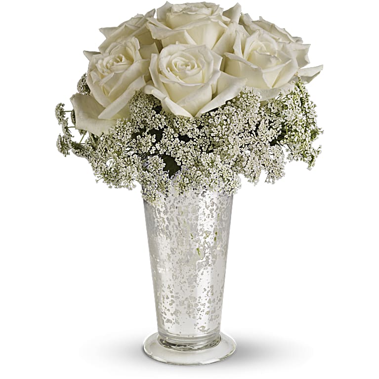 White Lace Centerpiece