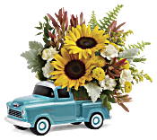Teleflora's Chevy Pickup Bouquet Flowers