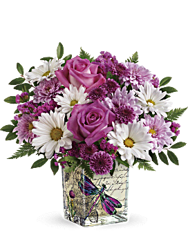 Teleflora's Wildflower In Flight Bouquet Bouquet