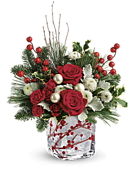 Teleflora Winterberry embrasse bouquet