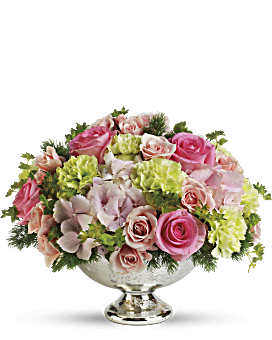 Teleflora's Garden Rhapsody Centerpiece Flower Arrangement