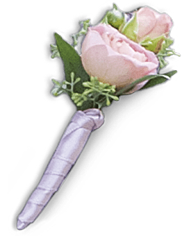 Pink | Boutonnieres | My First Boutonniere | Same Day Flower Delivery by Teleflora
