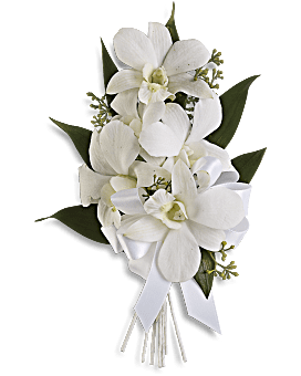 Graceful Orchids Corsage Corsage