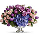 Purple Elegance Centerpiece