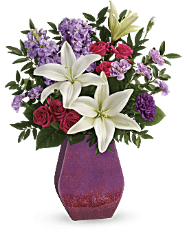 Fleurs majestueuses bouquet de Teleflora