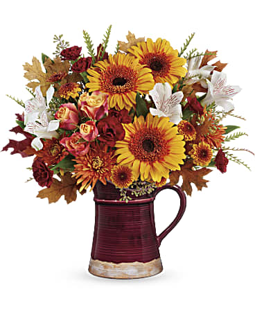 Teleflora S Blooming Fall Bouquet Teleflora