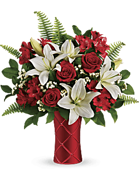 Le satin le plus doux bouquet de Teleflora