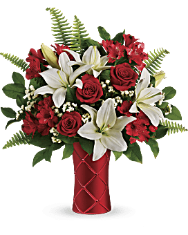 Le satin le plus doux bouquet de de Teleflora