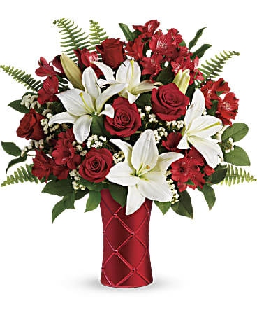 Teleflora's Sweetest Satin Bouquet