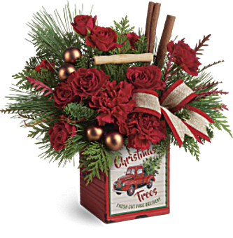 Teleflora's Merry Vintage Christmas Bouquet