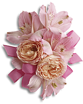 Pink | Corsages | Beloved Blooms Corsage | Same Day Flower Delivery by Teleflora