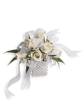 White Whisper Wristlet