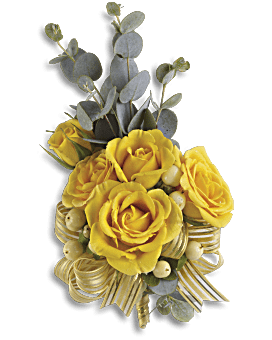 Yellow | Corsages | Sunswept Corsage | Same Day Flower Delivery by Teleflora