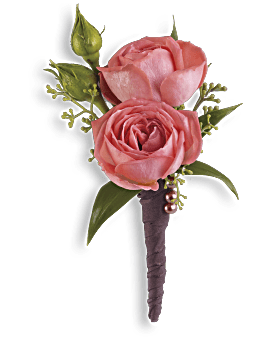 Rose Simplicity Boutonniere Boutonniere