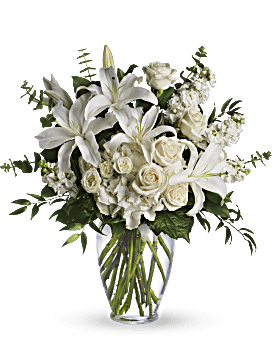 White , Mixed Bouquets , Dreams From The Heart Bouquet , Same Day Flower Delivery By Teleflora