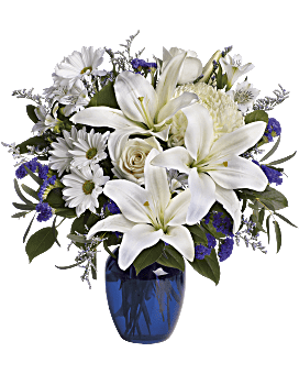 Teleflora's Sapphire Skies Bouquet - Teleflora