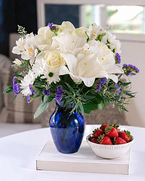 Beautiful in Blue Bouquet - Teleflora