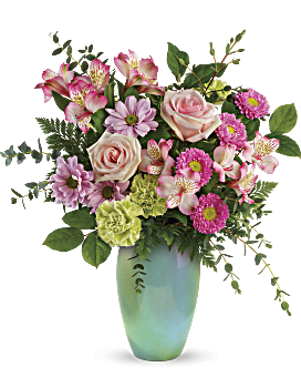 Teleflora's Enamored With Aqua Bouquet Bouquet