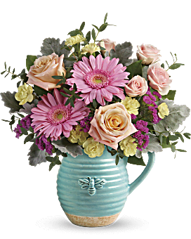 Teleflora's Bee Delighted Bouquet