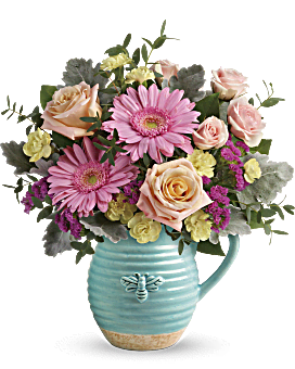 Teleflora's Bee Delighted Bouquet Bouquet