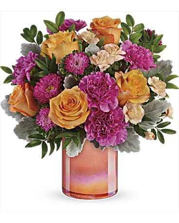 ピーチ♪ Teleflora's Perfect Spring Peach Bouquet - Teleflora
