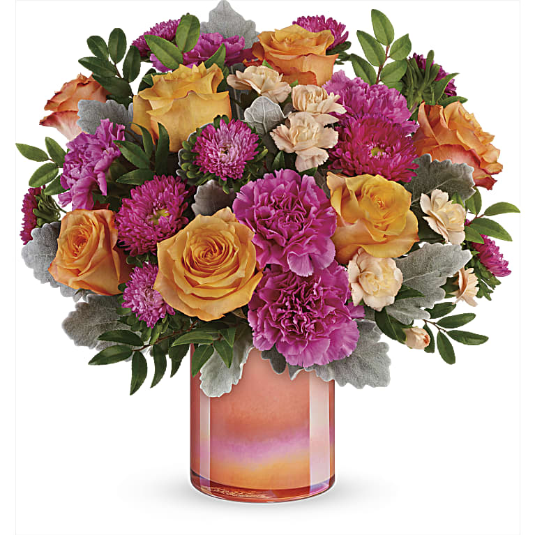 Perfect Spring Peach Bouquet
