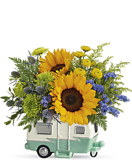 Teleflora's Retro Road Tripper Bouquet Bouquet
