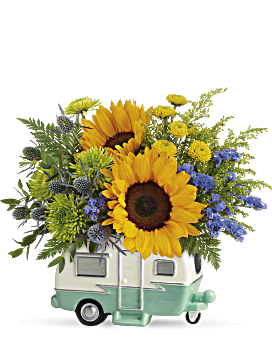 Teleflora's Retro Road Tripper Bouquet Bouquet