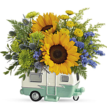 Teleflora's Retro Road Tripper Bouquet
