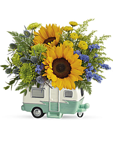リゾートフラワー Teleflora's Retro Road Tripper Bouquet - Teleflora
