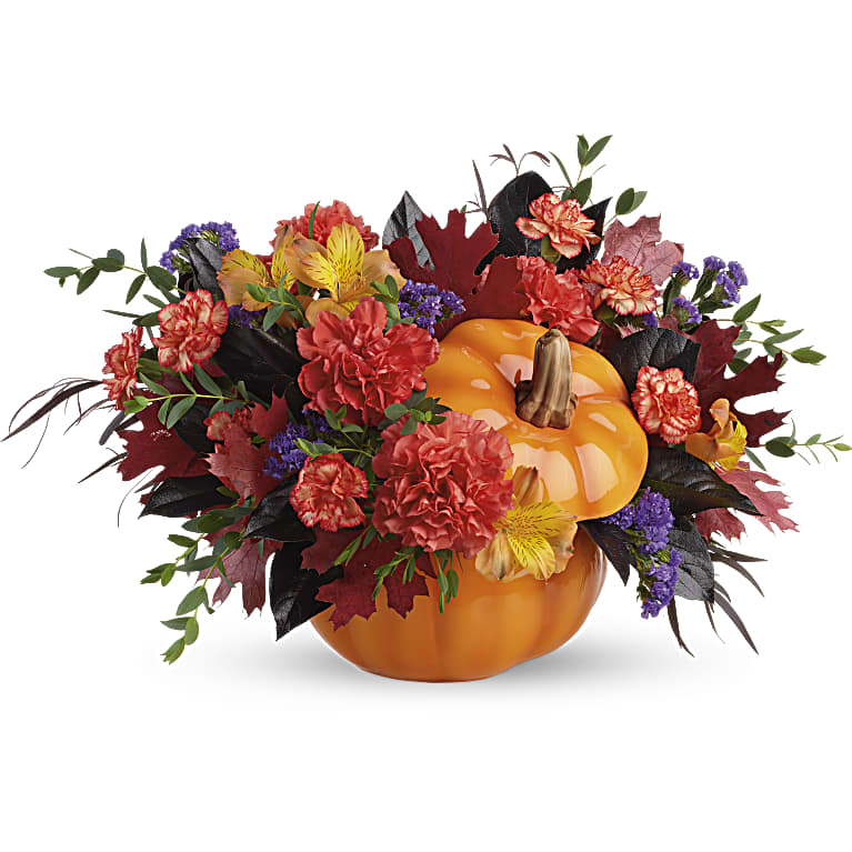 Hauntingly Pretty Pumpkin Bouquet
