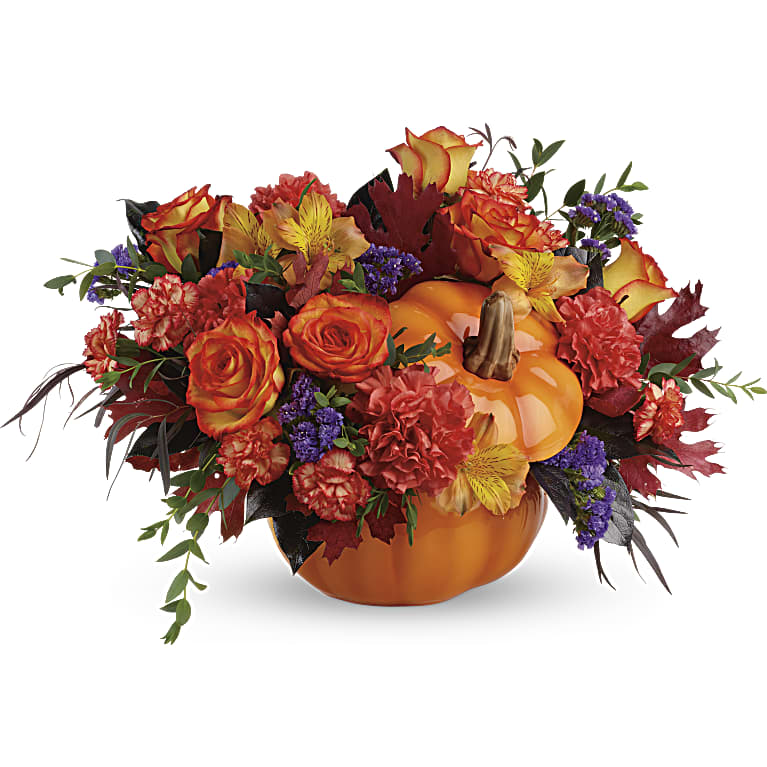Hauntingly Pretty Pumpkin Bouquet