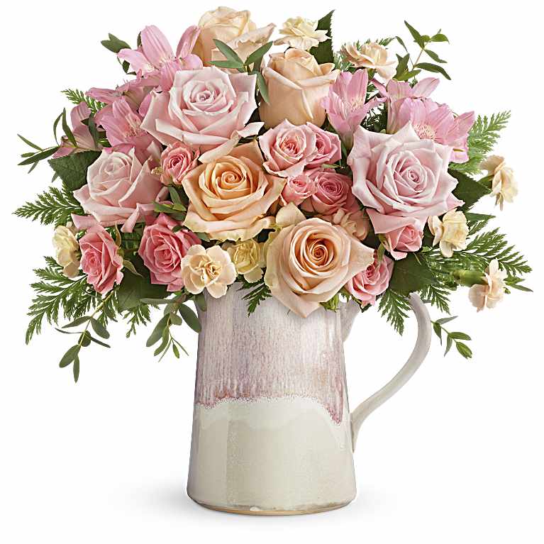 Artisanal Blush Bouquet
