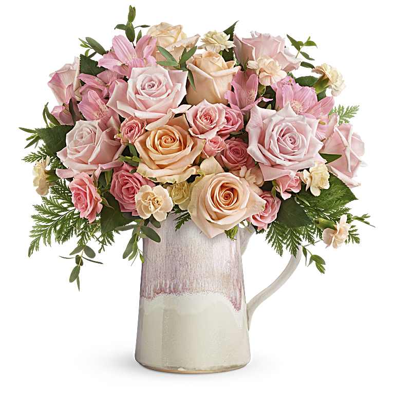 Artisanal Blush Bouquet
