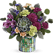 Teleflora's Marvelous Mosaic Bouquet Flowers